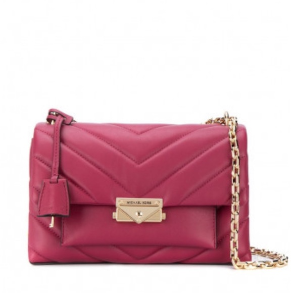 Michael Kors Handbags - Michael Kors Cece Chevron Leather Crossbody